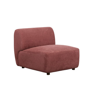 Sunday Sofa - Armless Chair in Plum - Fenton & Fenton