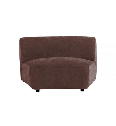 Sunday Sofa Armless Wedge In Espresso