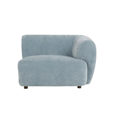Sunday Sofa Chair With Arm - RHF In Powder Blue