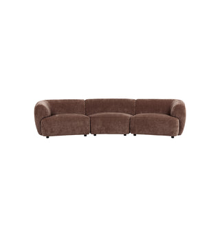 Sunday Sofa 3-seater In Espresso - Fenton & Fenton
