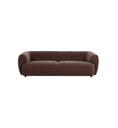 Sunday Sofa In Espresso 230cm