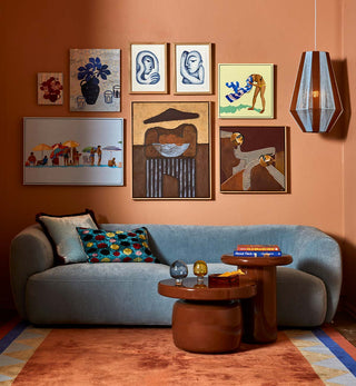 Cindy Table Lamp In Sky - Fenton & Fenton