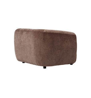 Sunday Sofa Chair With Arm - Lhf In Espresso - Fenton & Fenton