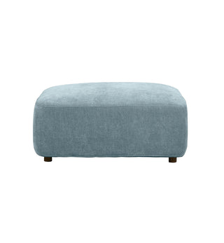 Sunday Sofa - Rectangle Ottoman in Powder Blue - Fenton & Fenton