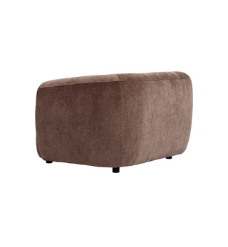 Sunday Sofa Rhf Chair With Arm In Espresso - Fenton & Fenton