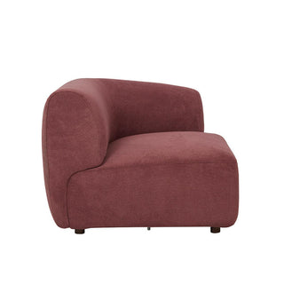 Sunday Sofa Rhf Chair With Arm In Plum - Fenton & Fenton