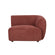 Sunday Sofa Rhf Chair With Arm In Plum