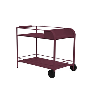 Outdoor Sundowner Bar Cart - Aubergine - Fenton & Fenton