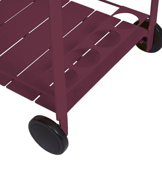 Outdoor Sundowner Bar Cart - Aubergine - Fenton & Fenton