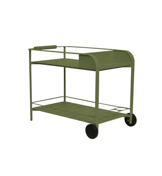 Sundowner Bar Cart in Palm - Fenton & Fenton