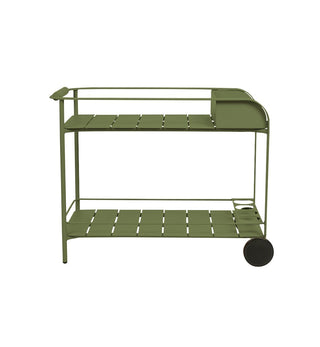 Sundowner Bar Cart in Palm - Fenton & Fenton