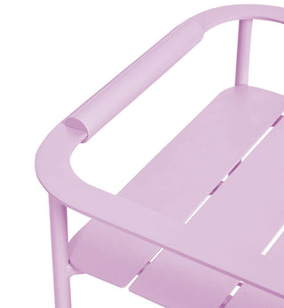 Sundowner Bar Cart In Paloma Pink - Fenton & Fenton