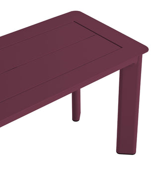 Outdoor Bench - Aubergine - Fenton & Fenton