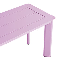 Sundowner Bench In Paloma Pink - Fenton & Fenton