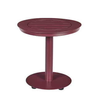 Sundowner Side Table in Aubergine