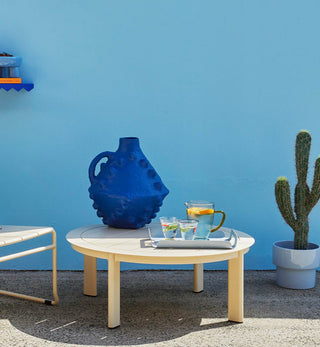 Low Down Coffee Table In Ecru - Fenton & Fenton