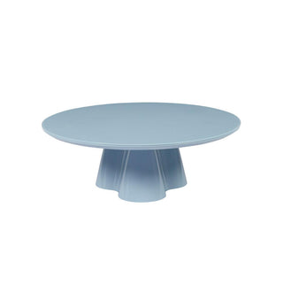 Supper Club Glossy Coffee Table in Powder Blue - Fenton & Fenton