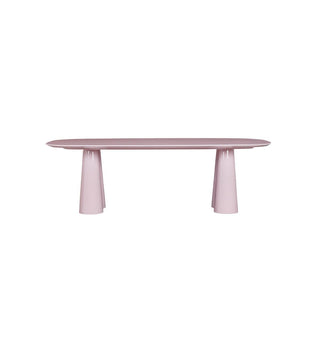 Supper Club Glossy Rectanglar Dining Table in Sweetpea - 240cm - Fenton & Fenton