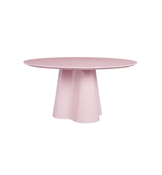 Supper Club Glossy Round Dining Table in Sweetpea - Fenton & Fenton
