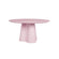 Supper Club Glossy Round Dining Table in Sweetpea