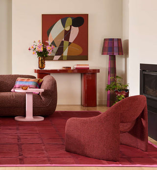 Cosmo Chair in Burgundy - Fenton & Fenton