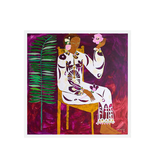Jai Vasicek - The Pink Hibiscus - Limited Edition Art Print