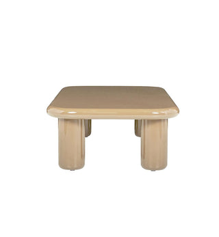 Tiggi Glossy Coffee Table in Croissant - Fenton & Fenton