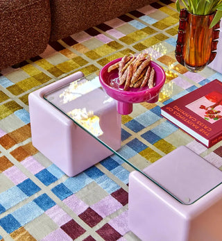 Totem Vase in Amber - Fenton & Fenton