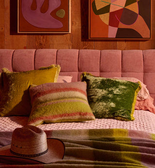 Utopia Cushion In Dill - Fenton & Fenton