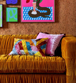 Utopia Cushion In Fuchsia - Fenton & Fenton