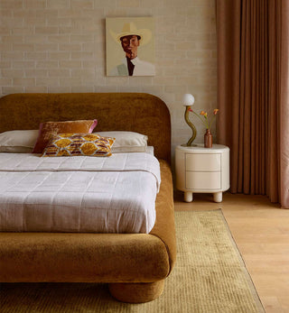 Utopia Cushion In Honey - Fenton & Fenton