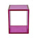 Violet Acrylic Cube