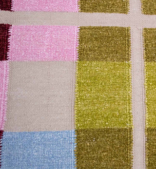 Viva Plaid Dhurrie in Multi - Fenton & Fenton