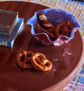 Halo Glossy Coffee Table In Espresso - Fenton & Fenton