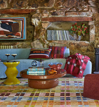 Halo Glossy Coffee Table In Espresso - Fenton & Fenton