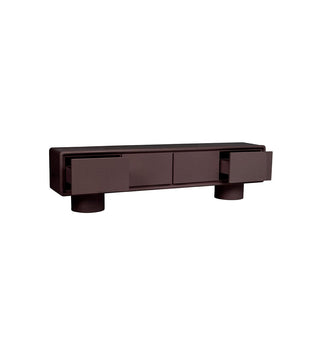 Wilma Low Sideboard in Chocolate - Fenton & Fenton