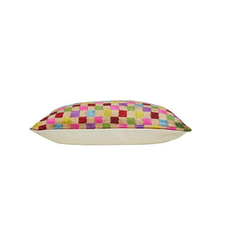 Zulta Cushion In Checkerboard Multi - Fenton & Fenton