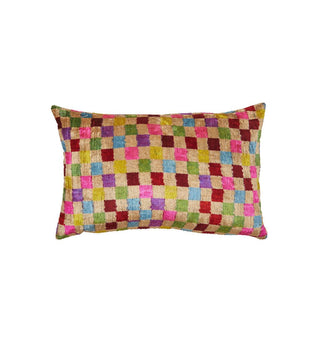 Zulta Cushion In Checkerboard Multi - Fenton & Fenton
