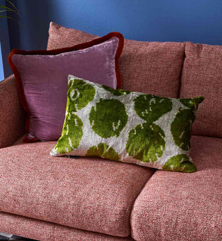 Zulta Cushion in Green Apples - Fenton & Fenton