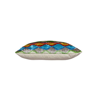 Zulta Cushion in Rainbow Ripple - Fenton & Fenton
